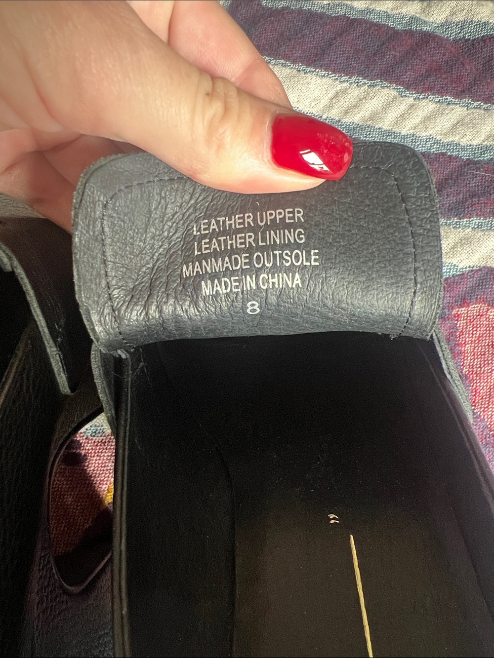 INTENTIONALLY BLANK Black Platform Block Heel Loafer - Picture 7 of 11